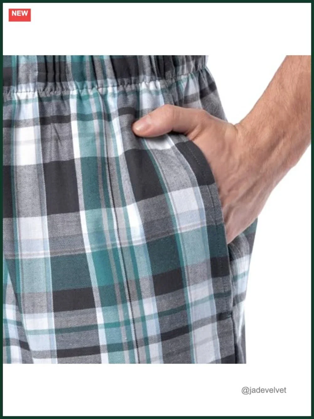 IZOD Men's Sleep Pant Pajama Bottom Poly-rayon Woven Relaxed Fit